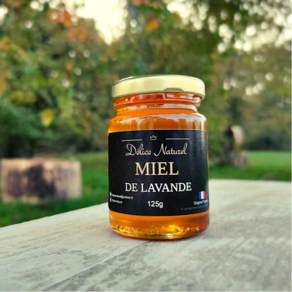 Miel de Lavande 125g - Délice Naturel